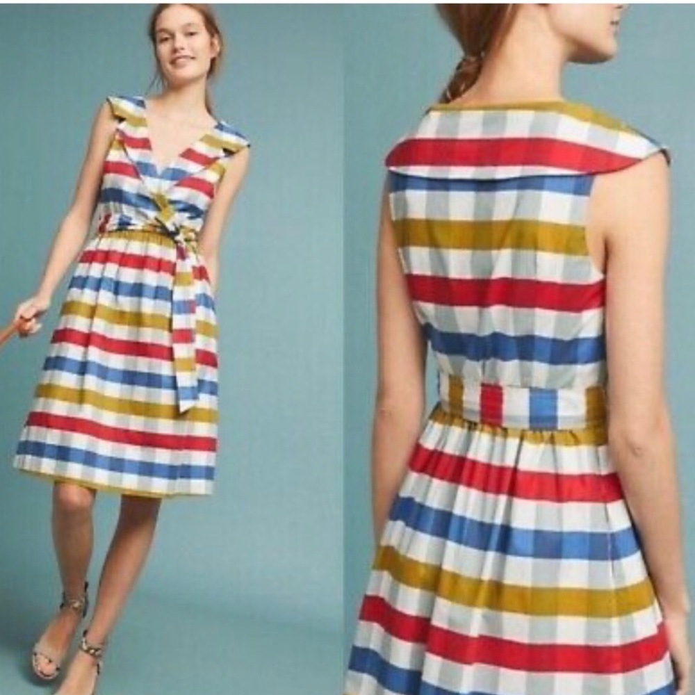 Anthropologie Maeve Cricket Club Dress